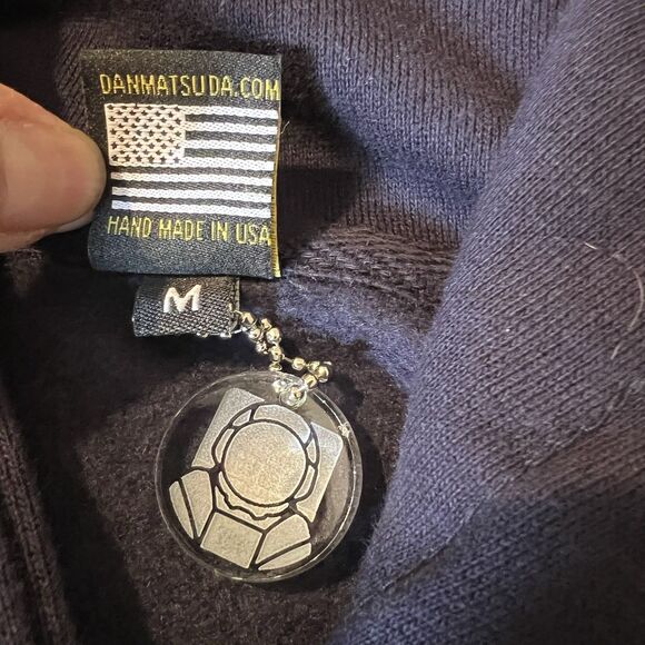 Dan Matsuda Sample Oni Graphic Skull Pullover Hoodie Japanese Astronaut Size M - Picture 4 of 7